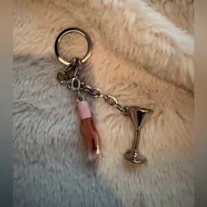 Gisou lip gloss key chain
